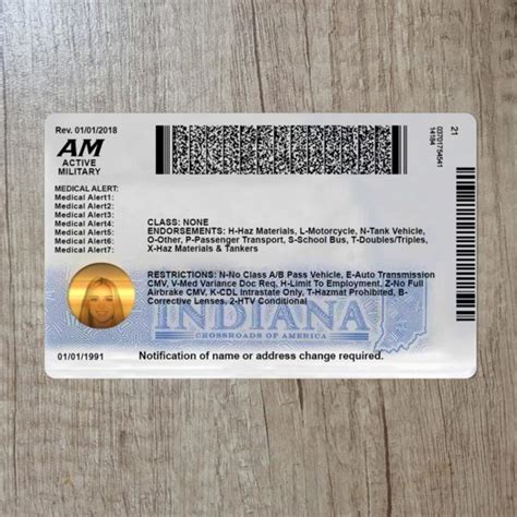 smart id card indiana|indiana temporary resident id card.